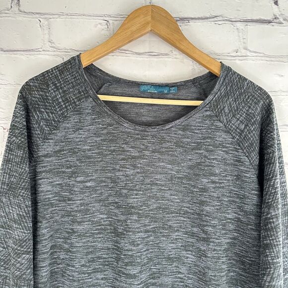 prAna Women’s Medium Shirt Light Weight Raglan Sleeve Athleisure Active Knit - Picture 6 of 9